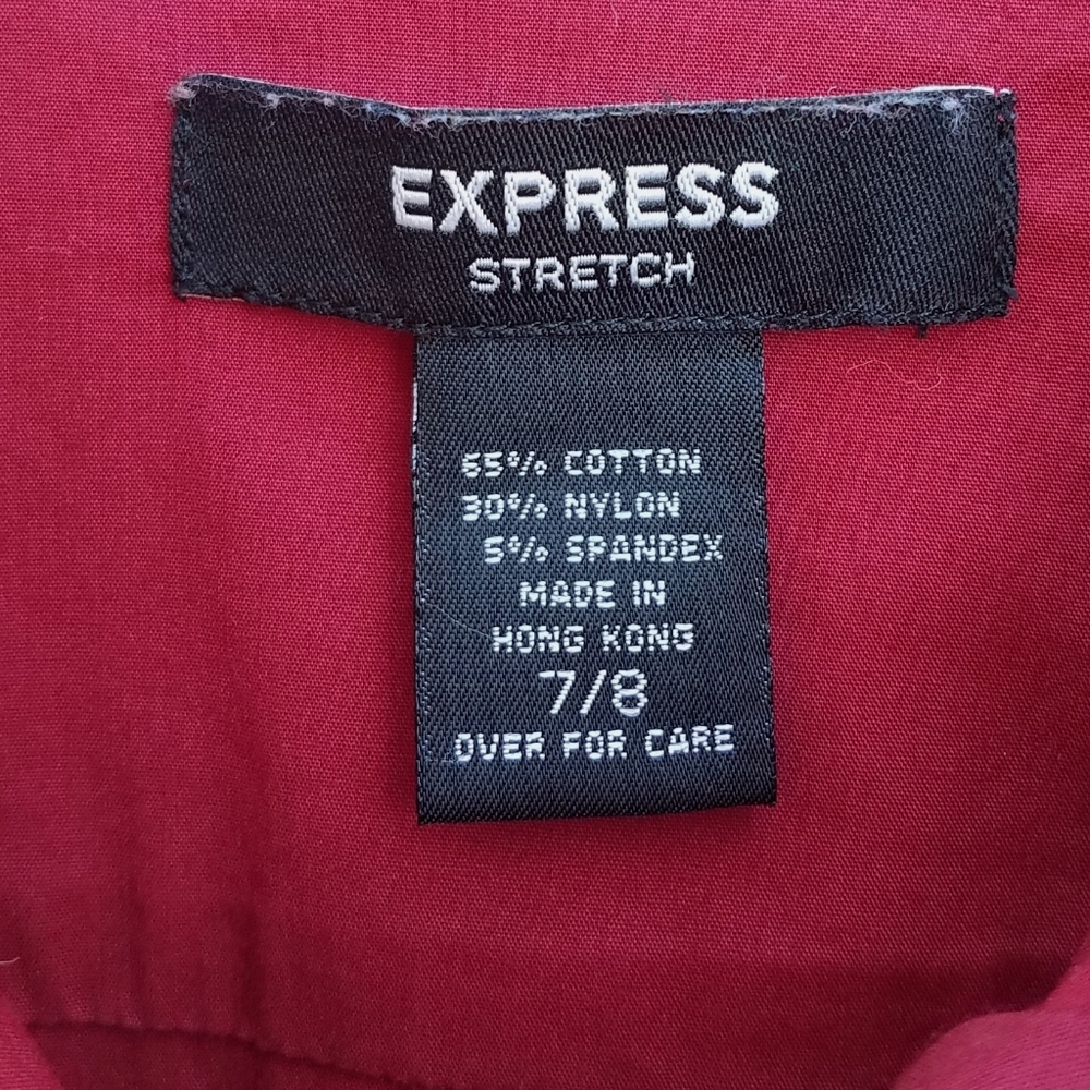 Vintage Express Woman’s Size 7/8 Long Sleeve Button Up Shirt - Picture 13 of 16